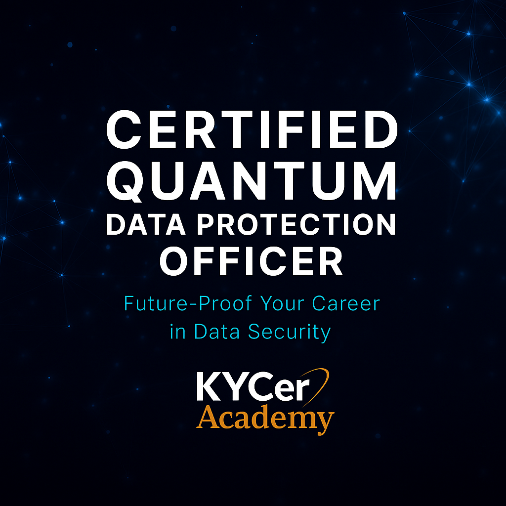 ⚛️ Certified Quantum Data Protection Officer (CQDPO)